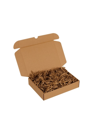 Esmer Kırpık Kağıt Zigzag Kağıt - 50 Gr