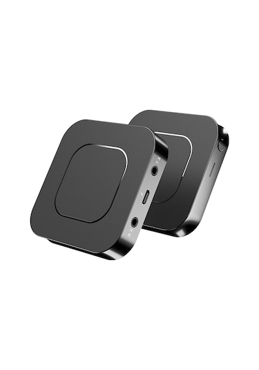 Yaleker Bt13 Bluetooth 5.0 Çift Fonksiyonlu Adaptör: Ses Verici Ve Alıcı, 3.5mm Bağlantı, Tv/bilgisayar İçin Kablosuz Ses Aktarımı