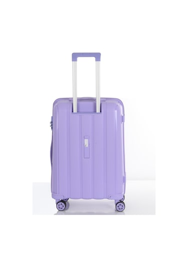 Mçs Polipropilen 3lü Valiz Seti Büyük & Orta & Makyaj V305 S21yy1000078-set 00025 Lila