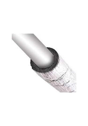 Ygt Ambalaj 2 Metre 35/10 Mm Alüminyum Folyolu İzole Boru Kılıfı