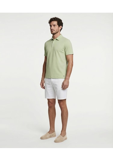 Yargıcı Regular Polo Yaka Kısa Kol T-shirt 26yets9005x 089 Yeşil