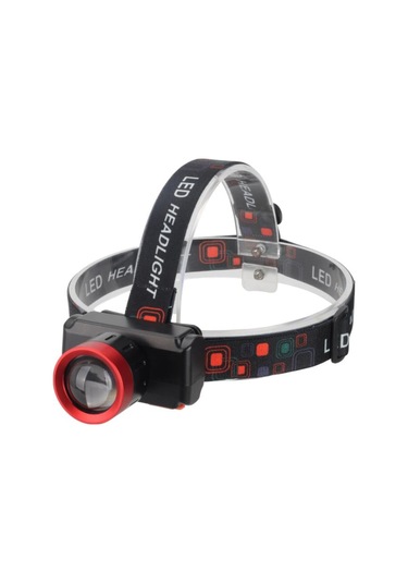 Panther Pt-5224 Usb Şarjlı Kafa Lambası Siyah