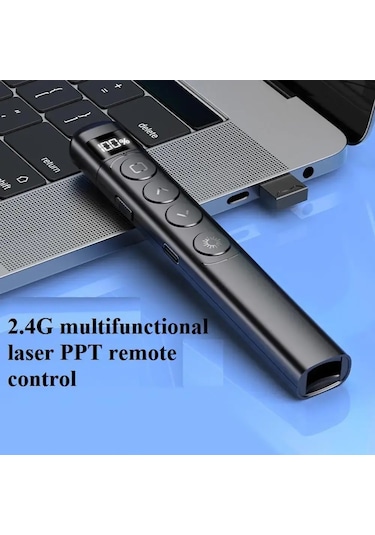 Ultratekno S7 Dijital Ekranlı Şarjlı Lazer Sunum Kumandası