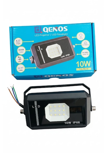 Qenos Pg-fo0310 10w 6500k Beyaz Led Projektör 10W Beyaz