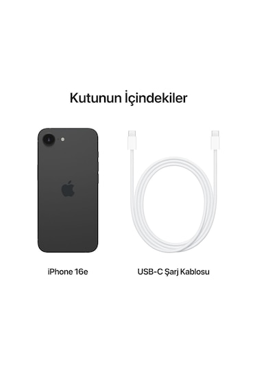 Apple iPhone 16E 128 GB (Apple Türkiye Garantili)