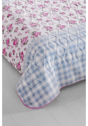Sarar Wellsoft Çift Kişilik Battaniye 4 Kg - Mavi - Pembe