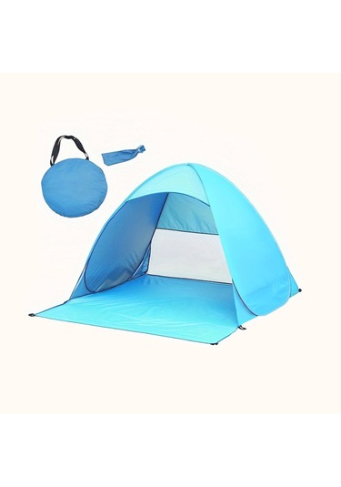 Küçük Plaj Çadırı Açık Mavi