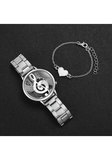 Nota Sol Anahtarlı Kol Saati Bileklik Hediyeli