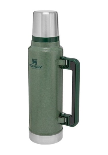 Stanley 1.4 Lt Vakumlu Çelik Termos - Sızdırmaz Ve Isı Koruyucu - Yeşil Yeşil