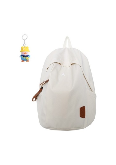 Szypzstore Lise Okul Çantası, Erkek Üniversite Öğrencisi Bilgisayar Çantası, Sırt Çantası, Kadın Sırt Oeyf1b Beyaz