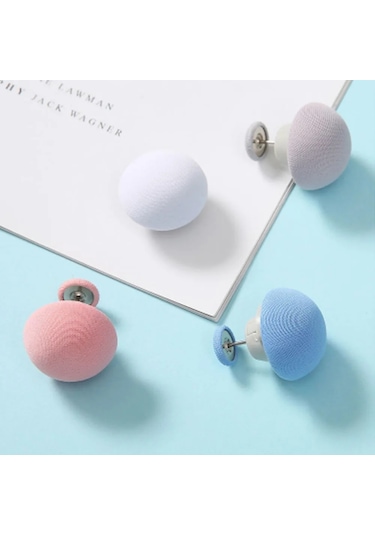 Blue-8pcs Mantar Yatak Çarşafı Yorgan Klipsi Kaymaz Klipler Battaniye Klipsi Elbise Mandalları Kapakları Raptiye Klip Tutucu Sac Kapak Tutucu