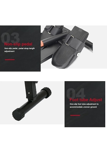 Dynamic Rw600 Amortisörlü Tam Kondisyon Küreği Direnç Ayarlı