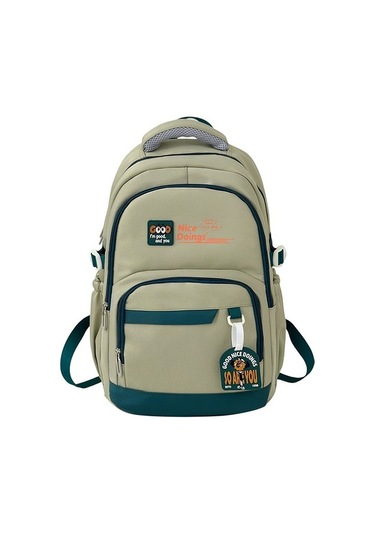 Perfect Yeni Moda Sırt Çantası Ortaokul Lise Öğrencisi Okul Çantası Yeşil