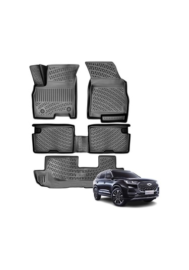 Chery Tiggo 8 Pro Luxury 3d Havuzlu Paspas 2022-