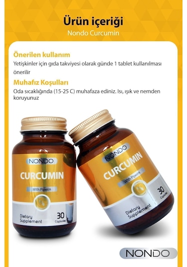 Nondo Curcumin 30 Tablet