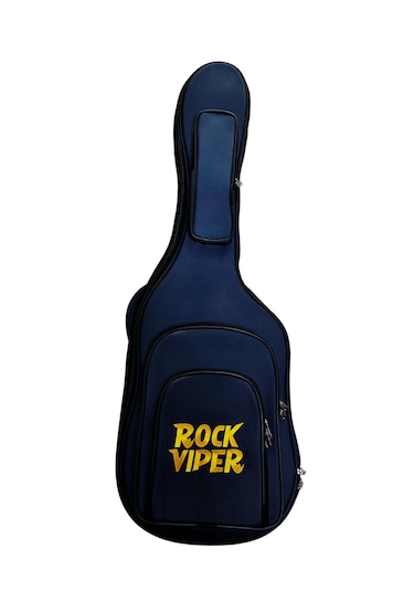 Rock Viper Bluefang Lacivert Profesyonel Kalın Pedli Elektro Gita