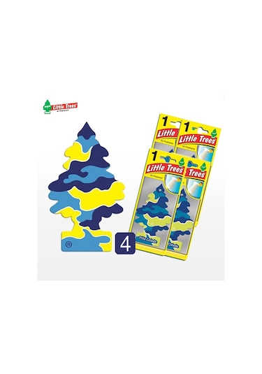 Little Trees Kağıt Koku Pina Colada 4 Adet Oto Kokusu
