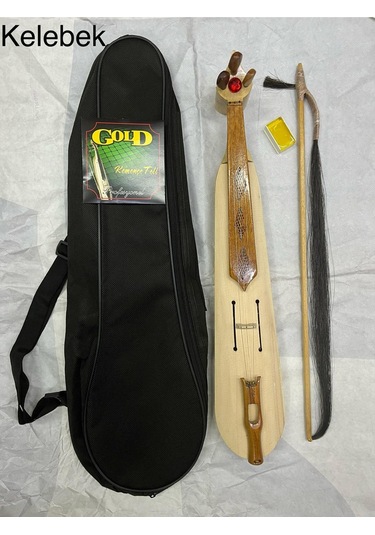 Kelebek Ağacı Karadeniz Kemençe Atkılı Yay+ 1 Takım Kemençe Teli + Reçine + Kılıf Dahildir