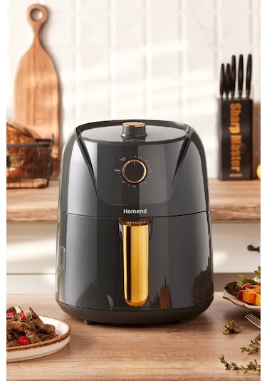 Homend Airfryday 2505H 8 Farklı Programlı, Yağsız Fritöz 4.3 L Airfryer