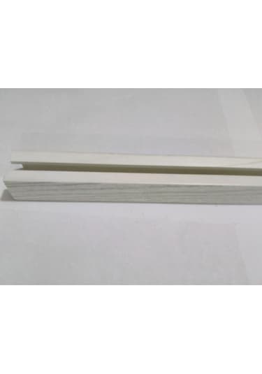 Akordeon Kapı Rayı 3x3cm, Akağaç Ahşap Desenli, 87cm