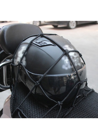 Lemestar Motosiklet Çantası İçin Esnek Yük Filesi - 6 Metal Kancalı, Çok Renk Seçeneği