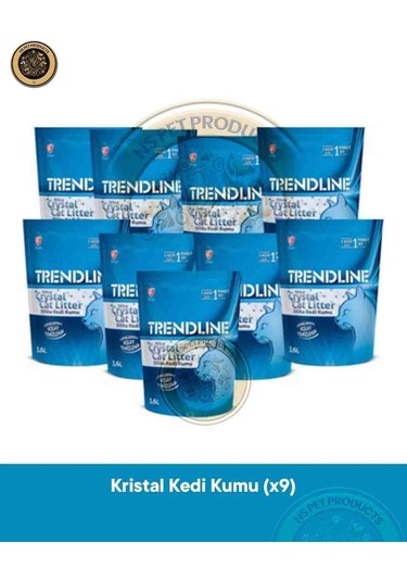 Trendline Silika Kristal Kedi Kumu 3,6l X 9 Adet