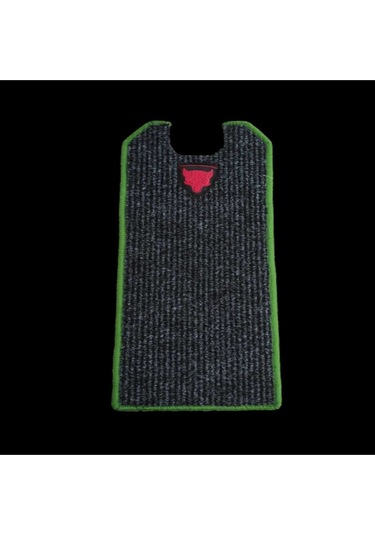 Elektrikli Scooter Aksesuar Koruyucu Paspas Onvo Rx-6 Rx-6 Rx6 Uyumlu Haki Kenar Kırmızı Kurt Amblemli Siyah