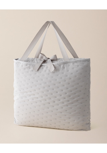 Madame Coco Rennes Çift Kişilik Yatak Örtüsü - Gri Gri