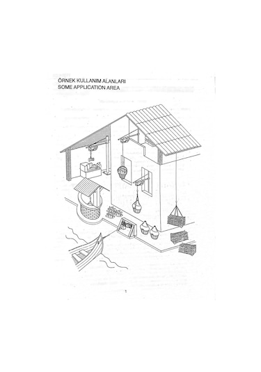 Str-201-pa1200 Elektrikli Vinç 600/1200 Kg Bakır Sargı