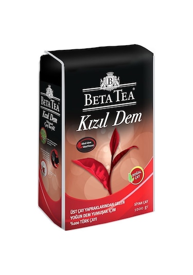 Beta Tea Kızıl Dem Siyah Dökme Çay 1 KG