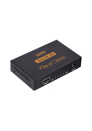Alfais 5234 4 Port Uhd 4k Hdmi Switch Ekran Monitör Splitter Çoklayıcı