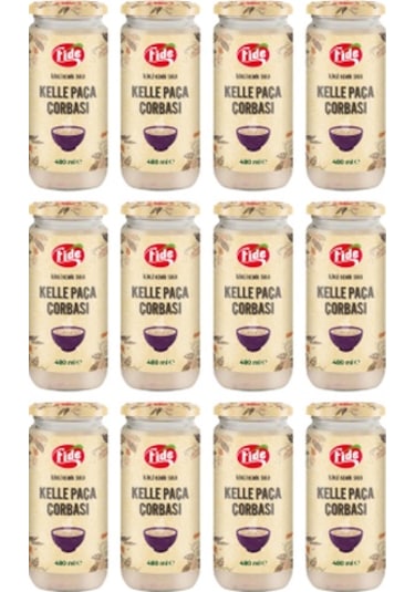Fide Kelle Paça Çorbası 12 x 480 ML