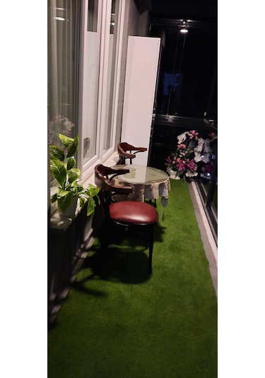 Yapay Çim Halı Sonbahar Suni Dekoratif 20 Mm Çim Halı