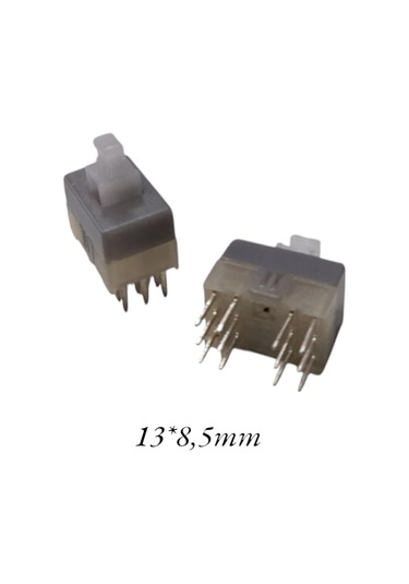 130 Parça Tact Switch & Push Buton Seti Farklı Boyut Ve Pin Sayılı Anahtarlar