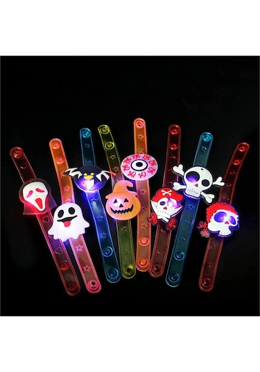 Halloween Hallowen Figürlü Bileklik Işıklı Diğer