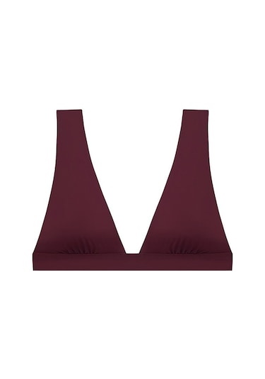 Polo Ralph Lauren Kadın Bikini Üstü 20501239-cet Bordo