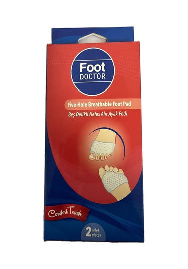 Foot Doctor Beş Delikli Nefes Alır Ayak Pedi