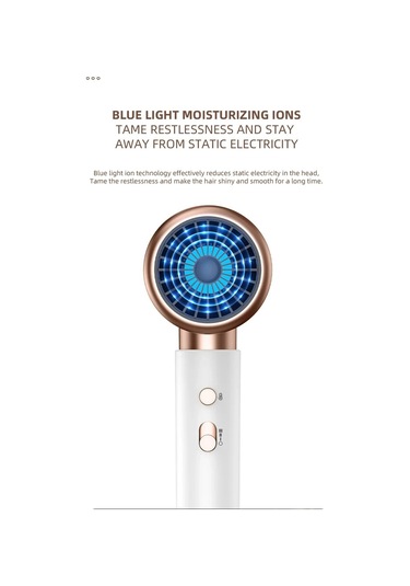 Lixiaqu01 Saç Kurutma Makinesi Yüksek Hızlı Elektrikli Türbin