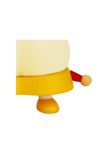 Homyl Başucu Çocuklar Komidin Için Led Gece Lambası Silikon Beyaz Çok Renkli