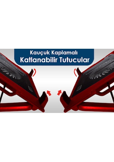 Inca INC-341FXK Ergonomik Tek Fanlı 7" - 17" Stand Notebook Soğutucu