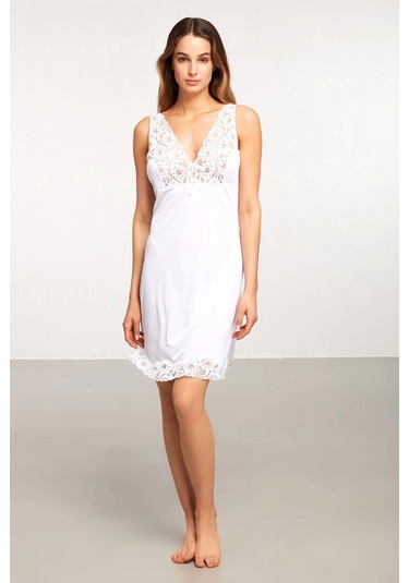 Kom Eva Emy Kombinezon - Beyaz - 48 Beyaz