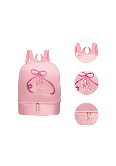 Suntek Bale Dans Sırt Çantası Hafif Kızlar Seyahat Pembe