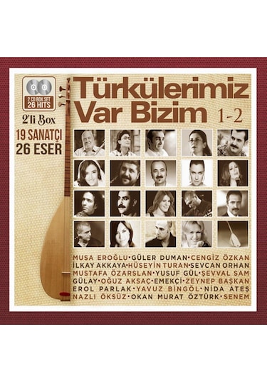 Türkülerimiz Var Bizim 1 ve 2 (2'li Box Set CD)