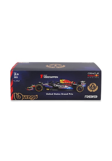 Burago 1:24 2023 Red Bull Rb19 Team Oracle Red Bull Racıng 1 Formula 1