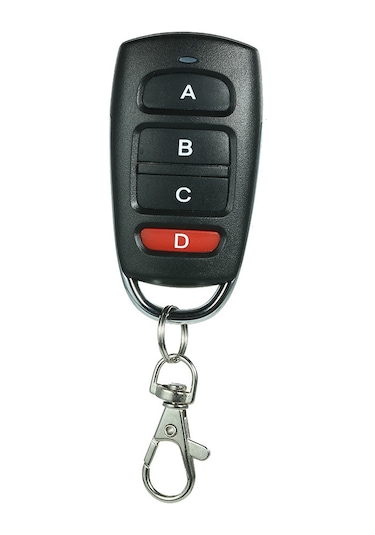 Hombey 433mhz 4 Tuşlu Akıllı Kopyalama Kumanda: Garaj Kapısı, Elektrikli Kapı Kontrolü, Ht12d/2262 Kod Desteği - 1 Adet