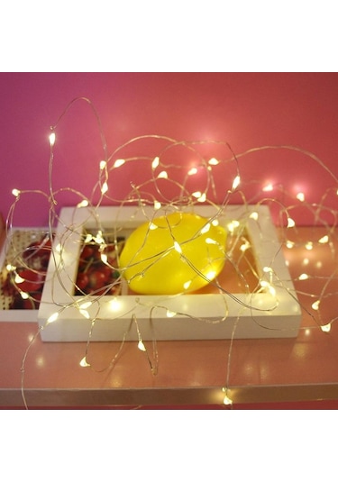 Soğuk Beyaz Ev İçin Noel Süslemeleri Yeni Yıl Çelenk Peri Dize Işık Noel Süsleri İçin Noel Ağacı Dekorasyon 5m 50pcs Lights Soğuk Beyaz