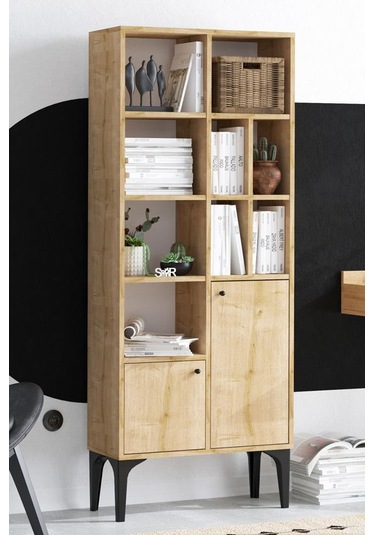 Decormet Castor Kitaplık Dec0033 Çok Renkli