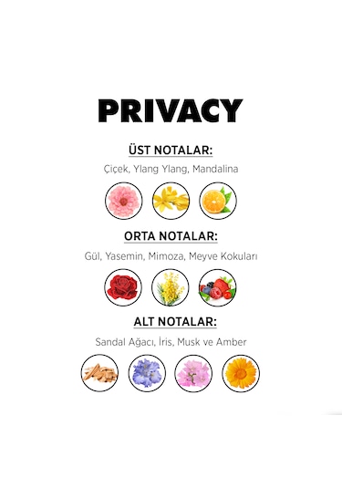 Privacy Gold Sensation Kadın Parfüm EDT 100 ML