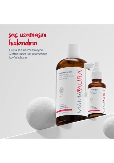 Mamaaura Fortify Me Saç Dökülmesine Karşı Set
