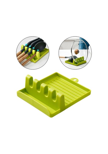 Homyl Damlama Pedi Ile Pp Kaşık Dayanağı Isıya Yeşil Yeşil